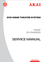 Akai DVR-4200-SS-Service-Manual
